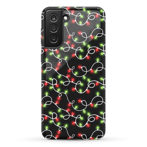 Christmas Lights Pattern Phone Case